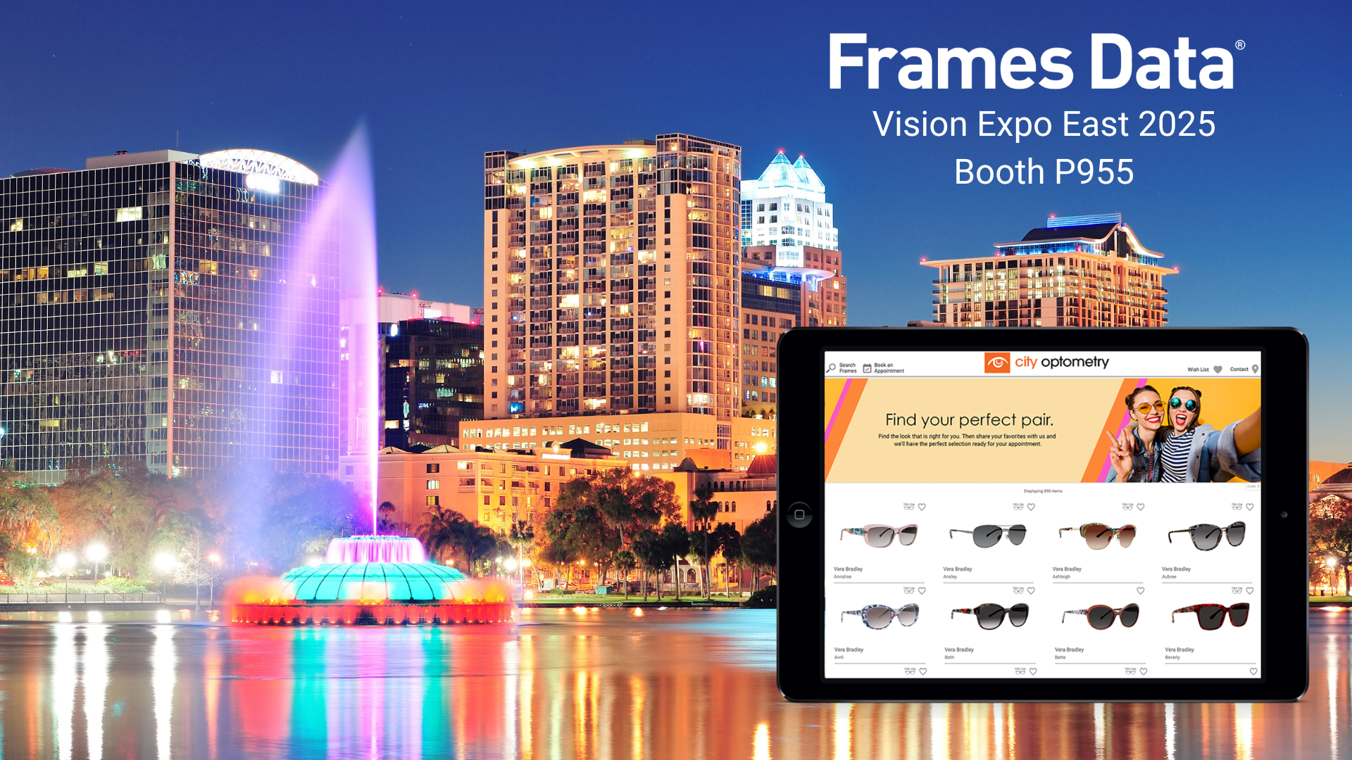 Visit Frames Data at Vision Expo East 2025