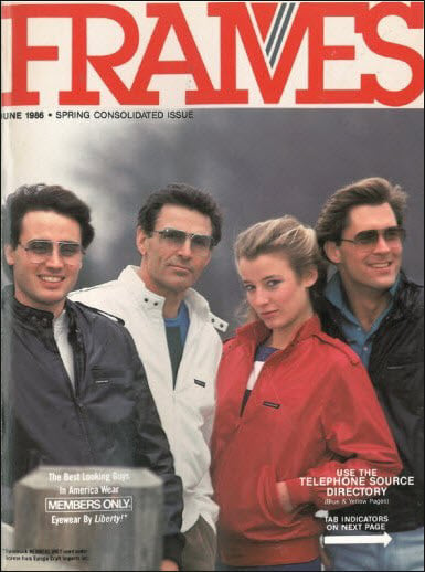 Members Only Jacket 80s Ad